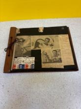 Vintage scrapbook