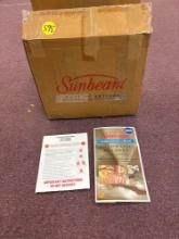 Sunbeam electric blanket, queen