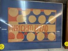 pop art, enriched bread