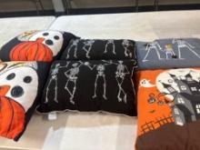 Halloween throw pillows