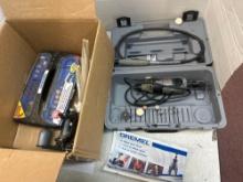 Dremel multi pro 395 type 6 variable speed rotary tool with case and accessories with accessory kit