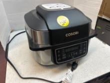 COSORI indoor grill and smart XL air fryer