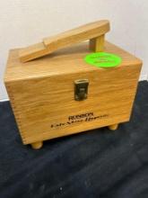 vintage RONSON Roto shine magnetic shoe polishing kit