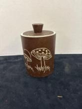 vintage mushroom Studio pottery