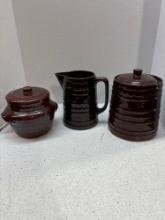 Marcrest bean pot, pitcher, cookie jar