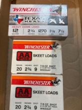 Winchester skeet loads Winchester, Texas heavy 12 gauge