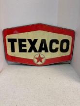 Texaco gasoline metal sign 24 inches