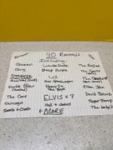 Vinyl record albums, see list
