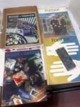 Fortune and house and garden magazine books