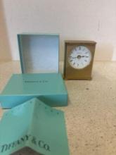 Tiffany and Company Small shelf clock