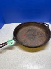 Cast-iron skillet 13 inch diameter