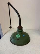 Vintage porcelain light fixture