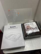 acrylic cutting board, dish drying rack, sofa protector