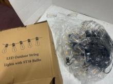 LED outdoor string lights