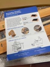 wooden adjustable foot rest
