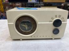 vintage Motorola clock radio