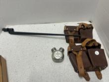 Russian ammo pouches, double oil compartment, bayonet