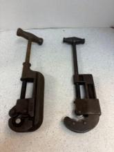 antique tools, pipe cutters