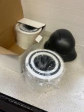 New filter replacements, and protective helmet