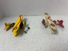 WWII Boeing P12 model airplanes