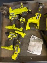 Ryobi cordless tools no batteries