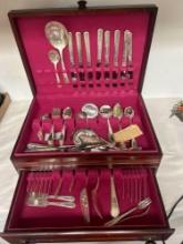 Silver plate flatware