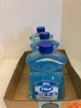 3 52 ounce bottles of Dial Hand soap