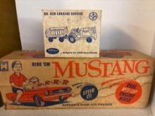 Vintage toy boxes only No contents