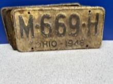 Ohio license plates