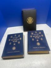 2 volumes, history of the world war , WWI, 1919