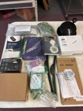 Ceiling fan remote, Charger outlet, LED nightlight, more