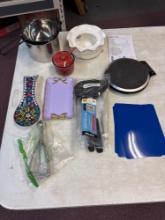 Nice kitchen items, including a digital kitchen scale