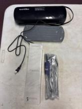 Food sealer and five piece stainless steel place setting