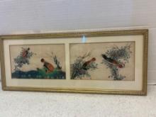 Chinese export watercolor picture on pith paper