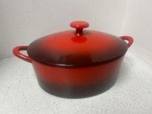 David Burke 6 qt enamel cast iron Dutch oven