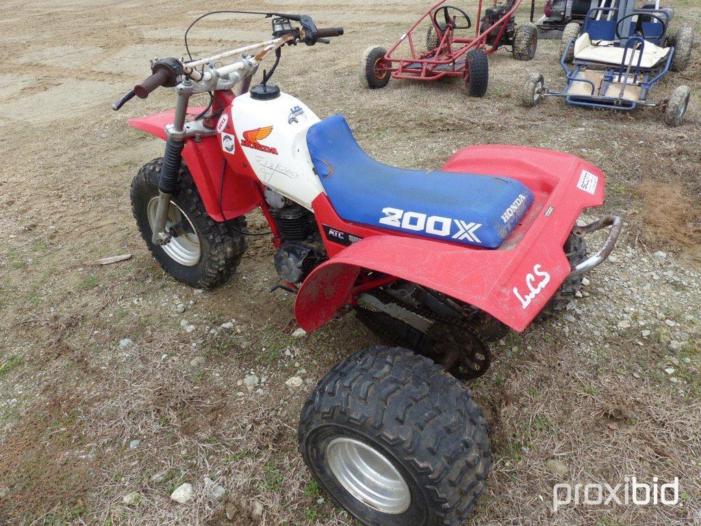 1985 HONDA 200X ATC THREE WHEELER;