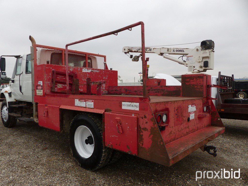 2010 INTERNATIONAL DURASTAR 4300 FLATBED;