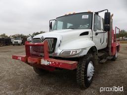 2010 INTERNATIONAL DURASTAR 4300 FLATBED;