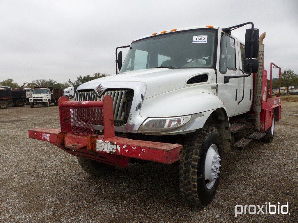 2010 INTERNATIONAL DURASTAR 4300 FLATBED;