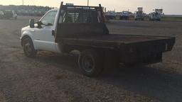2006 FORD F350 DRW FLATBED;