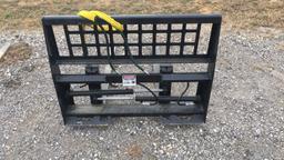 UNUSED MID-STATE HYD ADJUSTABLE FORKS;