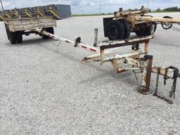 1948 HOBBS POLE HAULER TRAILER;