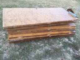 (21) BIRCH SOLID CORE OFFICE DOORS;