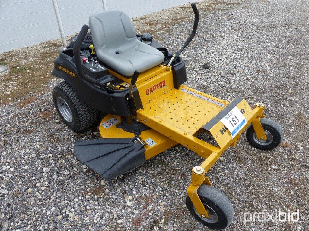 HUSTLER RAPTOR 42” ZERO TURN MOWER;