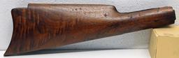 Wooden Butt Stock for Winchester Model 92, Possible Repair at the End of Right Side Top of Wrist
