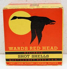 Ward's Red Head Reliance 12 Ga. 2 3/4" 4 Shot Shotgun Shells
