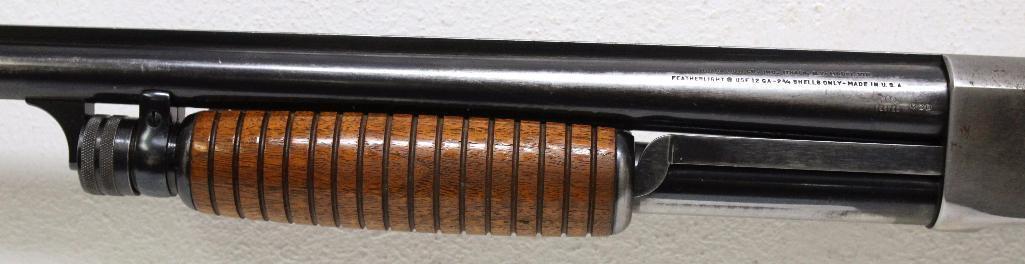 Ithaca Model 37R Featherlight 12 Ga. Pump Action Shotgun 28" Solid Rib Modified Choke Bbl 2 3/4"