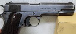 WWI Colt Model of 1911 U.S. Army .45 Semi-Auto Pistol w/Holster, Belt and Complete First Aid Kit