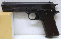 WWI Colt Model of 1911 U.S. Army .45 Semi-Auto Pistol w/Holster, Belt and Complete First Aid Kit