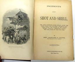 'Incidents of Shot and Shell' by Rev. Edward P. Smith, First Edition 1868, w/14 Engravings, Book